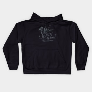 Wine is My Spirit Animal Kids Hoodie